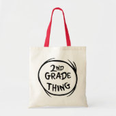 Dr. Seuss | Ding één ding twee - 2e klas ding Tote Bag (Voorkant)