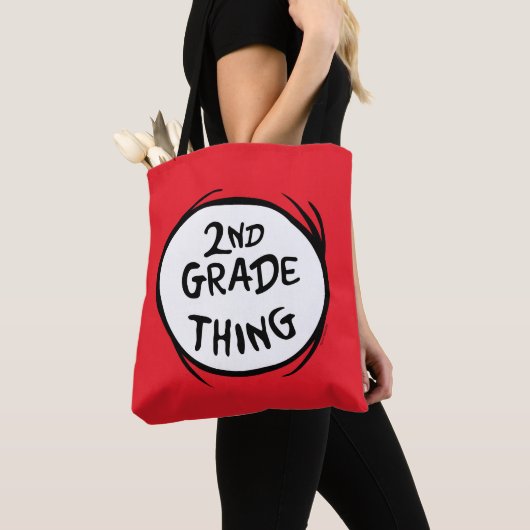 Dr. Seuss | Ding één ding twee - 2e klas ding Tote Bag (Dichtbij)