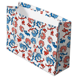Dr. Seuss Ding Eén Ding Twee Amerikaanse Vlag Pa Groot Cadeauzakje