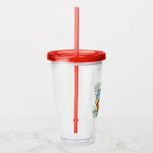 Dr. Seuss | Ding Een Ding Twee Daar Komt Problemen Acryl Drinkbeker (Rechts)