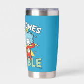 Dr. Seuss | Ding Eén Ding Twee Daar Komt Problemen Geïsoleerde Drinkbeker (Achterkant)