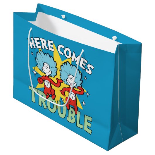 Dr. Seuss | Ding Een Ding Twee Daar Komt Problemen Groot Cadeauzakje (Voorkant Gekanteld)