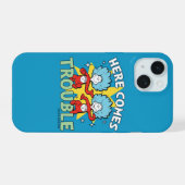 Dr. Seuss | Ding Eén Ding Twee Daar Komt Problemen iPhone 15 Case (Achterkant horizontaal)