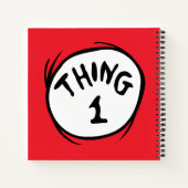 Dr. Seuss | Ding Een Ding Twee - Ding Een Notitieboek (Achterkant)