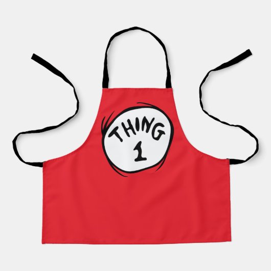 Dr. Seuss | Ding Een Ding Twee - Ding Een Schort (Voorkant)