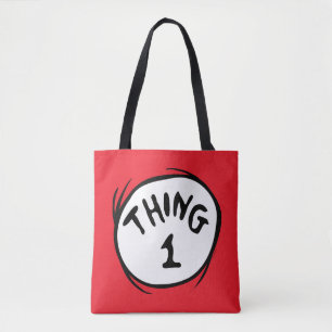 Dr. Seuss   Ding één ding twee - Ding één Tote Bag