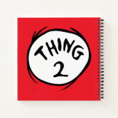 Dr. Seuss | Ding Eén Ding Twee - Ding Twee Notitieboek (Achterkant)