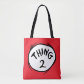 Dr. Seuss | Ding één ding twee - Ding twee Tote Bag (Voorkant)