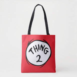 Dr. Seuss   Ding één ding twee - Ding twee Tote Bag