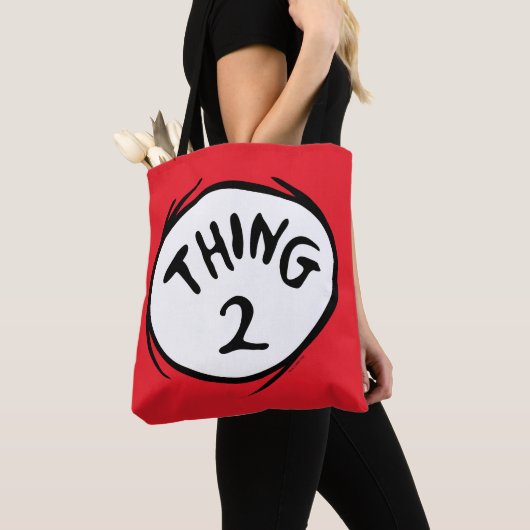 Dr. Seuss | Ding één ding twee - Ding twee Tote Bag (Dichtbij)