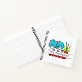 Dr. Seuss | Ding Eén Ding Twee Docent Naam Notitieboek (Binnen)