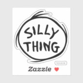 Dr. Seuss | Ding één ding twee - Gekke ding Sticker (Vel)