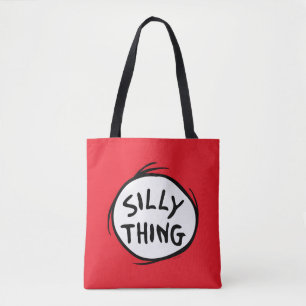 Dr. Seuss   Ding één ding twee - Gekke ding Tote Bag