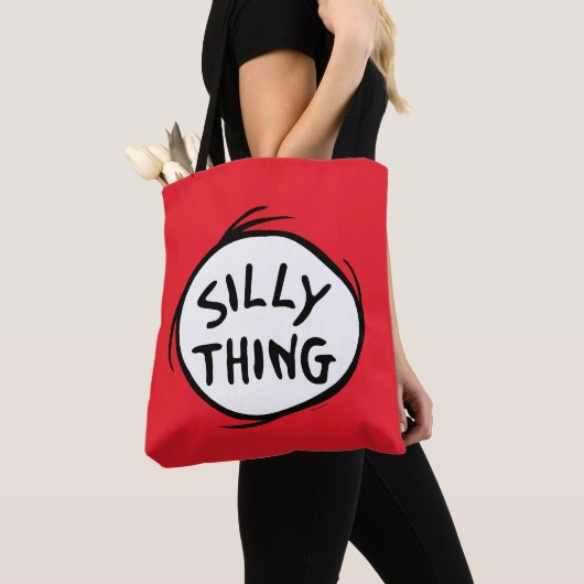 Dr. Seuss | Ding één ding twee - Gekke ding Tote Bag (Dichtbij)