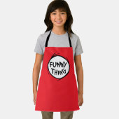 Dr. Seuss | Ding een ding twee - grappig ding Schort (Insitu)