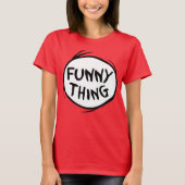 Dr. Seuss | Ding een ding twee - grappig ding T-shirt (Voorkant)