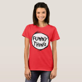 Dr. Seuss | Ding een ding twee - grappig ding T-shirt (Voorkant volledig)