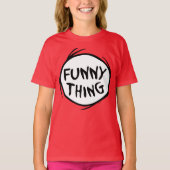 Dr. Seuss | Ding een ding twee - grappig ding T-shirt (Voorkant)