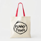 Dr. Seuss | Ding een ding twee - grappig ding Tote Bag (Voorkant)