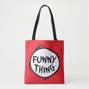 Dr. Seuss   Ding een ding twee - grappig ding Tote Bag