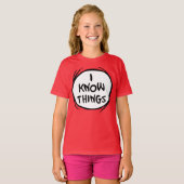 Dr. Seuss | Ding één ding twee - Ik weet dingen T-shirt (Voorkant volledig)