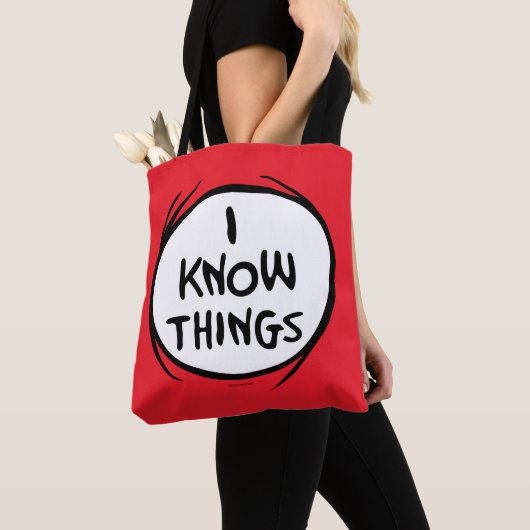 Dr. Seuss | Ding één ding twee - Ik weet dingen Tote Bag (Dichtbij)