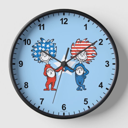 Dr. Seuss | Ding Eén Ding Twee Patriottische Grafi (Voorkant)
