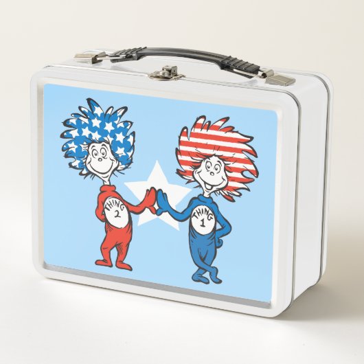 Dr. Seuss | Ding Eén Ding Twee Patriottische Grafi (Voorkant)