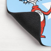 Dr. Seuss | Ding Eén Ding Twee Patriottische Grafi Muismat (Hoek)