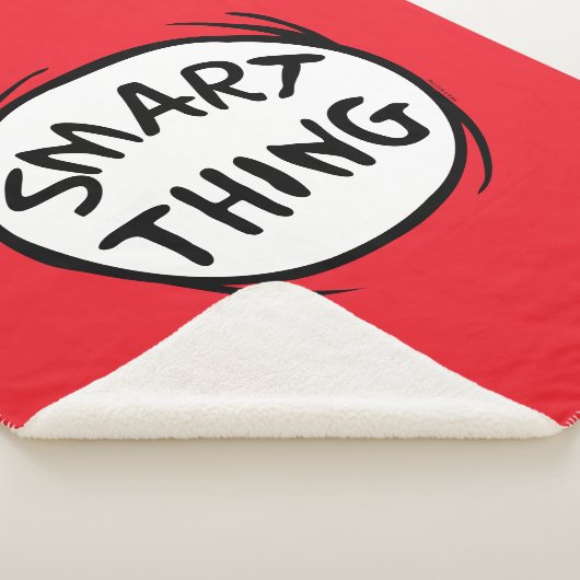 Dr. Seuss | Ding één Ding Twee - Slim Ding Sherpa Deken (3/4)