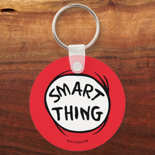 Dr. Seuss | Ding één Ding Twee - Slim Ding Sleutelhanger (Achterkant)