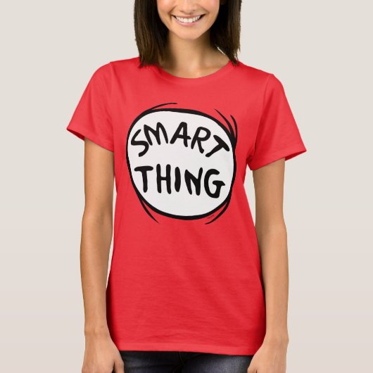 Dr. Seuss | Ding één Ding Twee - Slim Ding T-shirt (Voorkant)