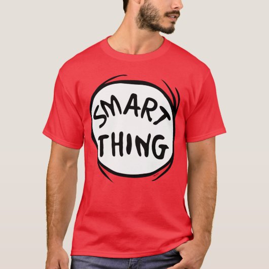 Dr. Seuss | Ding één Ding Twee - Slim Ding T-shirt (Voorkant)