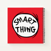 Dr. Seuss | Ding Eén Ding Twee - Slimme Ding Notitieboek (Achterkant)