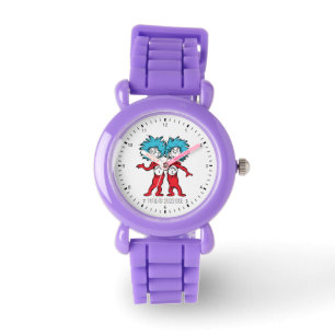Dr. Seuss   ding één ding twee staand Horloge