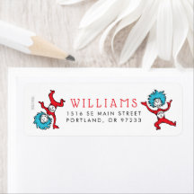 Dr Seuss ding één ding twee | Tweeling Baby shower