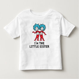 Dr Seuss ding één ding twee | Tweeling | Grote zus Kinder Shirts