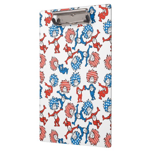 Dr. Seuss | Ding één ding twee US vlag patroon Klembord (Links)