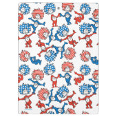 Dr. Seuss | Ding één ding twee US vlag patroon Klembord (Achterkant)