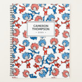 Dr. Seuss | Ding één ding twee US vlag patroon Planner (Voorkant)