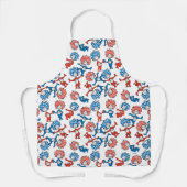 Dr. Seuss | Ding één ding twee US vlag patroon Schort (Voorkant)