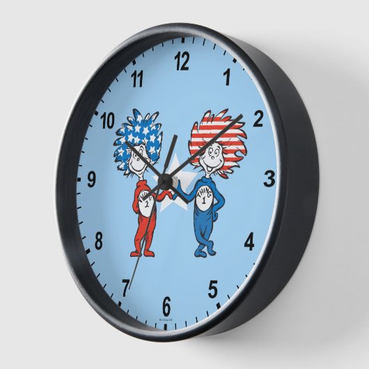 Dr. Seuss | Ding One Thing Two Patriotic Graphic (Hoek)