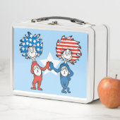 Dr. Seuss | Ding One Thing Two Patriotic Graphic (In situ)