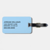 Dr. Seuss | Ding One Thing Two Patriotic Graphic Bagagelabel (Achterkant horizontaal)