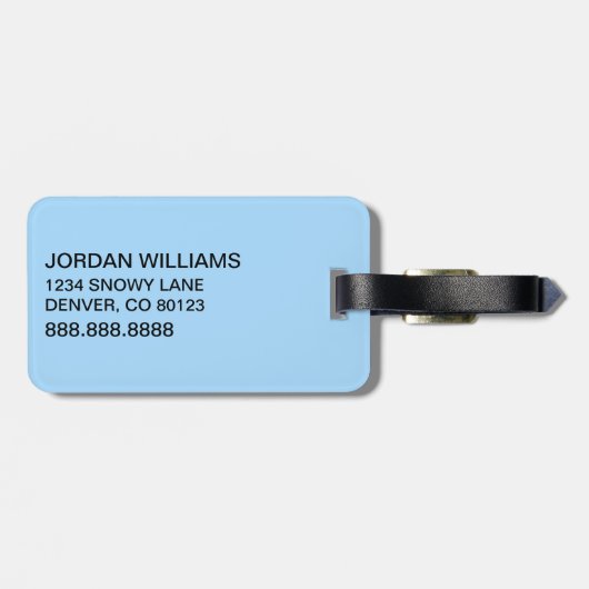 Dr. Seuss | Ding One Thing Two Patriotic Graphic Bagagelabel (Achterkant horizontaal)