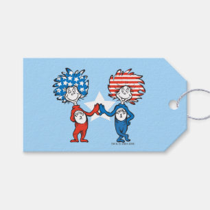 Dr. Seuss   Ding One Thing Two Patriotic Graphic Cadeaulabel