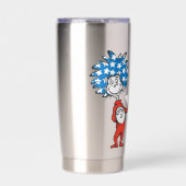 Dr. Seuss | Ding One Thing Two Patriotic Graphic Geïsoleerde Drinkbeker (Voorkant)