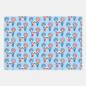 Dr. Seuss | Ding One Thing Two Patriotic Graphic Inpakpapier Vel (Voorkant 2)