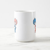 Dr. Seuss | Ding One Thing Two Patriotic Graphic Koffiemok (Center)