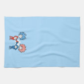 Dr. Seuss | Ding One Thing Two Patriotic Graphic Theedoek (Horizontaal)